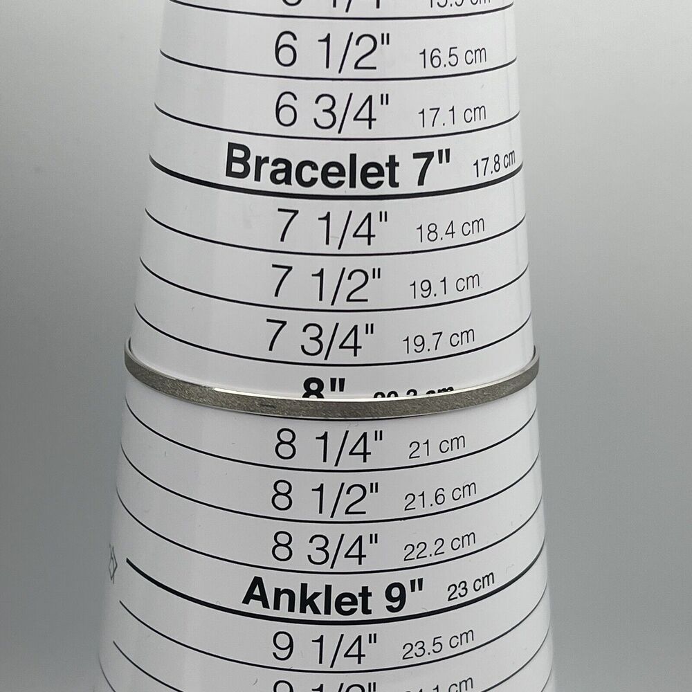 Vintage 835 Silver Bangle Stacking Bracelet Set 8… - image 4